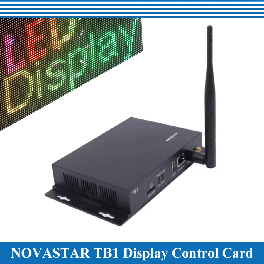 

NovaStar TB1, TB10PLUS Full color LED Display Sender Box Support 650,000 pixels