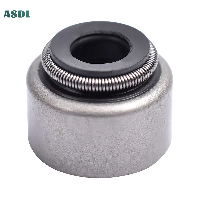 16pc For Honda For Yamaha For Suzuki For Kawasaki For BMW Moto Engine Intake Exhaust Valve Stem Oil Seal 3.5mm 4mm 4.5mm 5mm 6mm