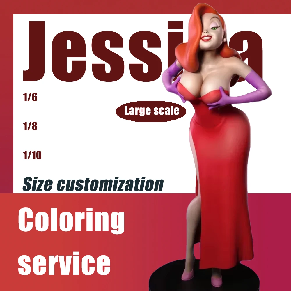 

1/8 Original Glamour Noir Diva Resin Kit – Hand-Painting Figure with Vintage Fashion Details for Art Enthusiasts (A429)