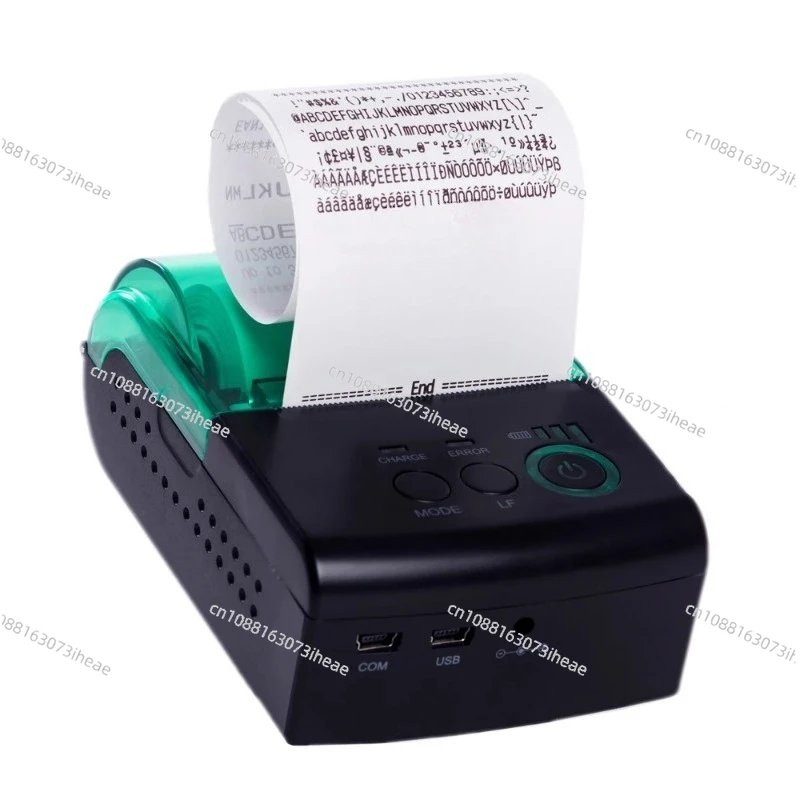 

Portable Bluetooth Thermal Printer 58mm - USB Mobile Receipt Printer for Smartphones Tablets