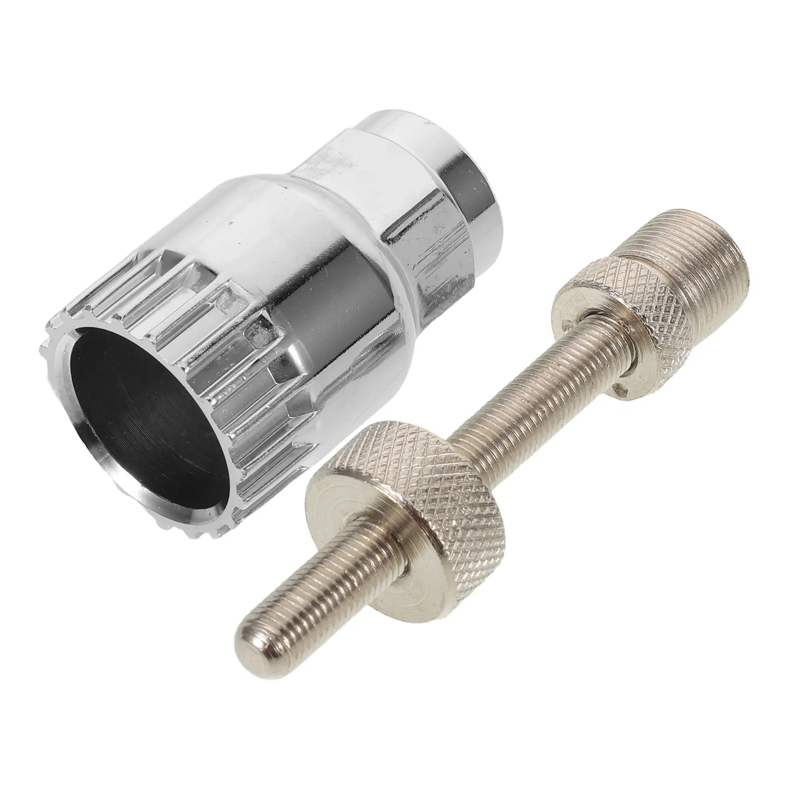 1Set Bicycle Repair Tool Bike Bottom Bracket Wrench Square Splined Sleeve Remover Tool Kit for Bottom Bracket Installation