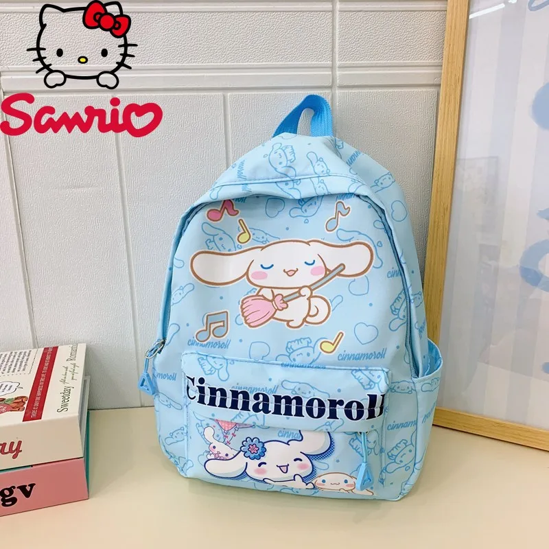  Cinnamoroll My Melody Cartoon Children's School Bag Student Backpack Super Light Cute Backpacks Large Capacity