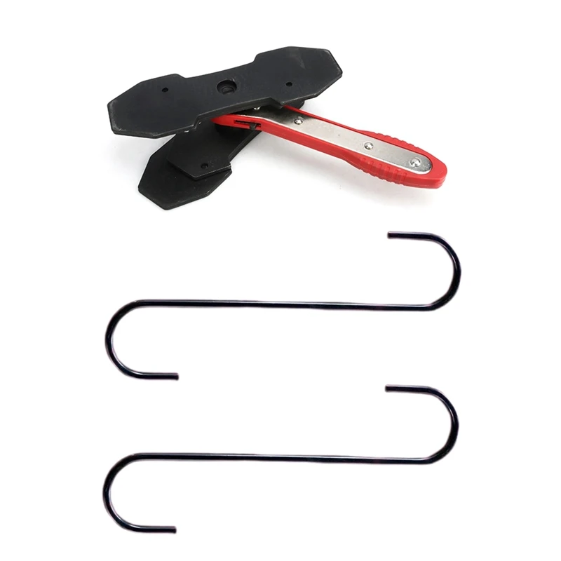 

A82M-Disc Brake Piston Compressor Brake Wrench Brake Piston Separator Brake Cylinder Adjuster With 2 Black Hooks