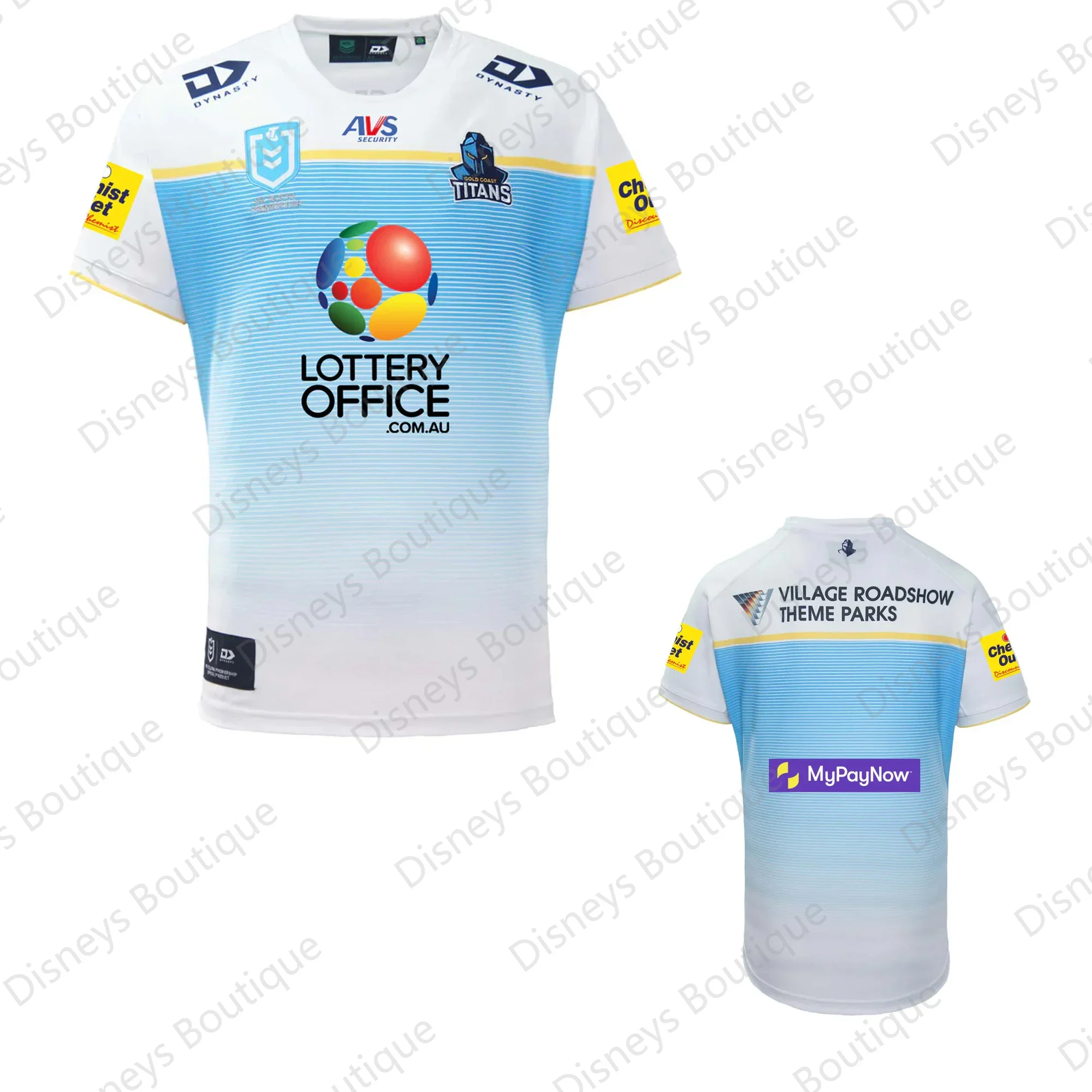 2024 NRL Gold Coast Titans 2024 Australia Training T-Shirts Kids and Mens Casual Sports Uniform Summer Training T-Shirts New