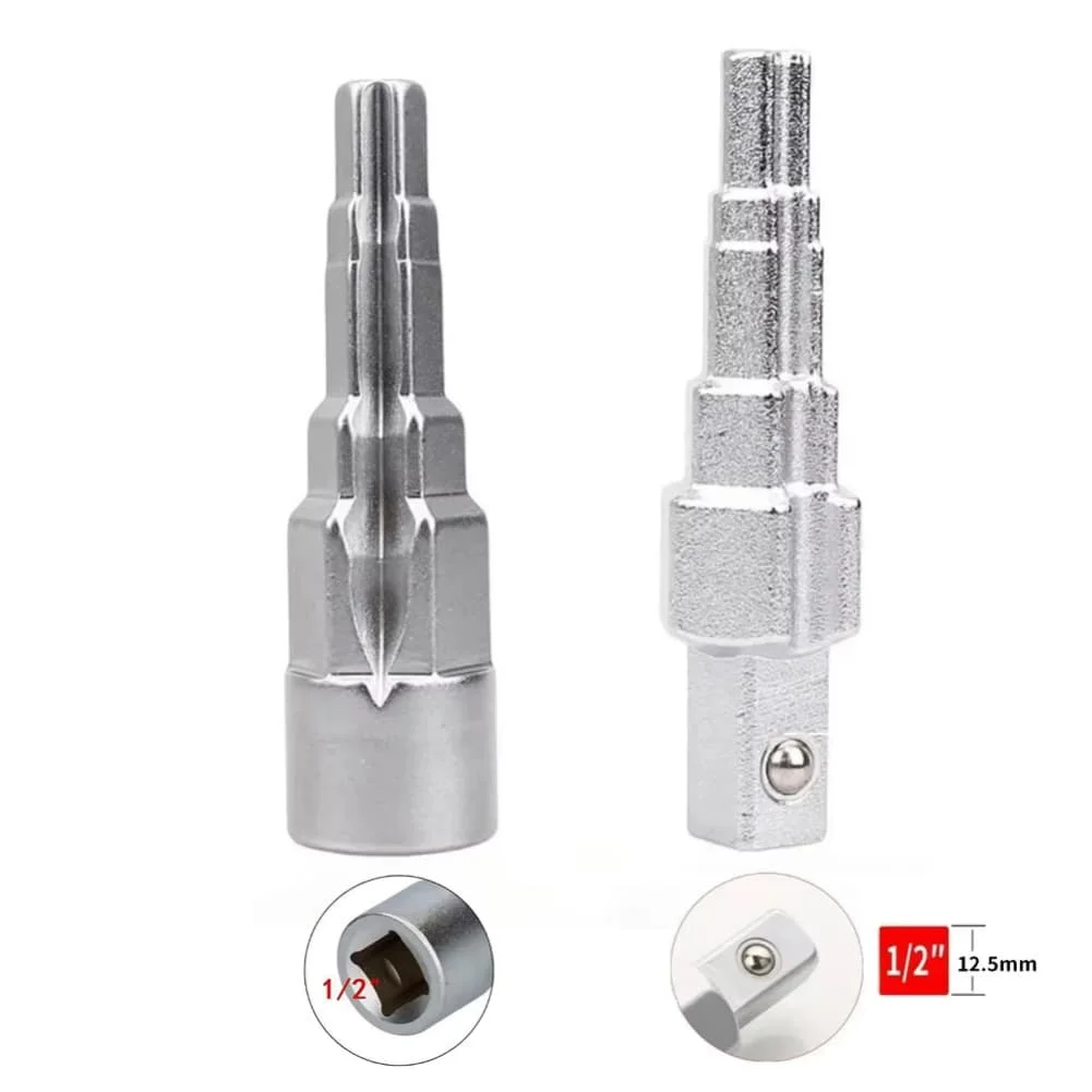 1pc Radiator Valve Ratchet Wrench For Versatile Carbon Steel Valve Core Removal Tool With Smooth Ratchet Action