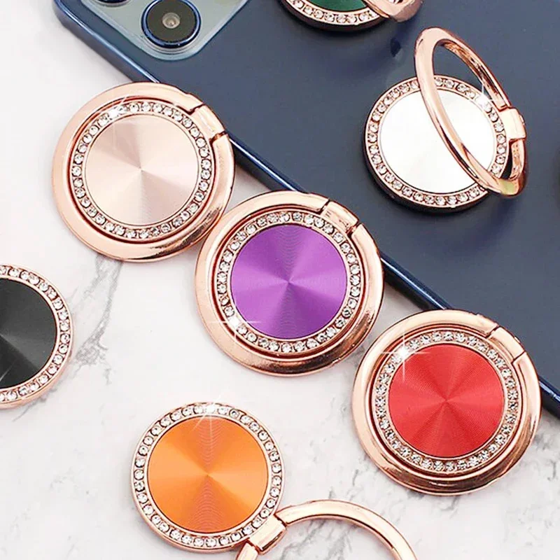 

Кольцо на палец, держатель для мобильного телефона, подставка, складной магнит на 360 градусов, металлический браслет, кронштейн, портативные аксессуары для телефонов