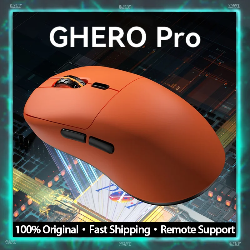 

Беспроводная игровая мышь INCOTT GHERO Pro, флагманская сенсорная мышь Paw3395 для E-Sport 8k, с определением скорости опроса