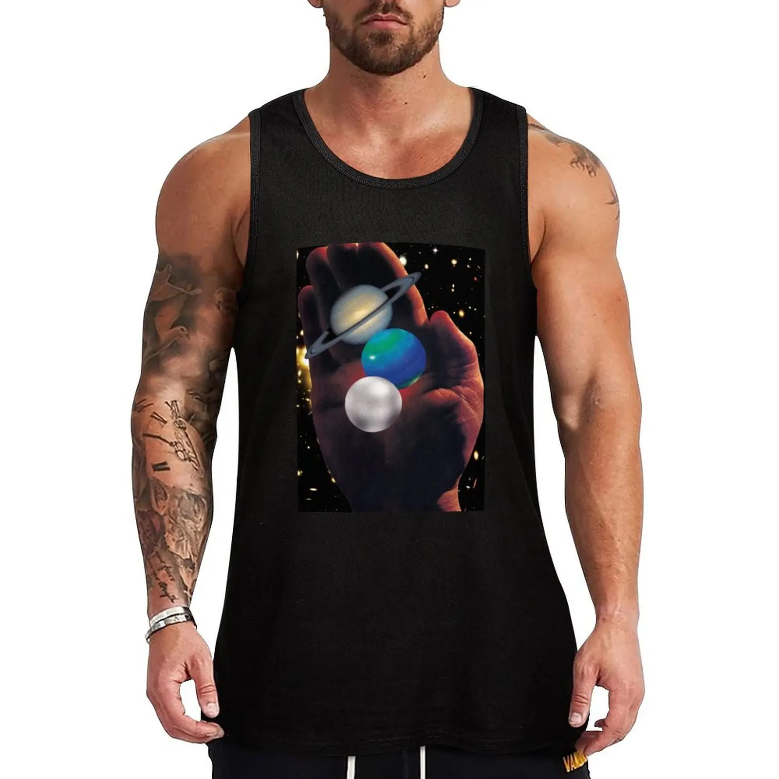 

Outer Planets Tank Top cool things men clothings muscle t-shirt men gym clothing