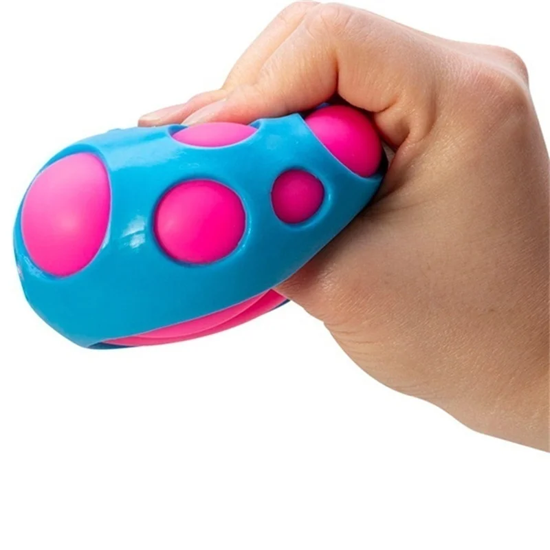 Schylling Groovy Needoh Shroom Mushroom Squishy Soft Dough Ball Tactile Sensory Toy Squeeze Stress Relief Decompression Vent