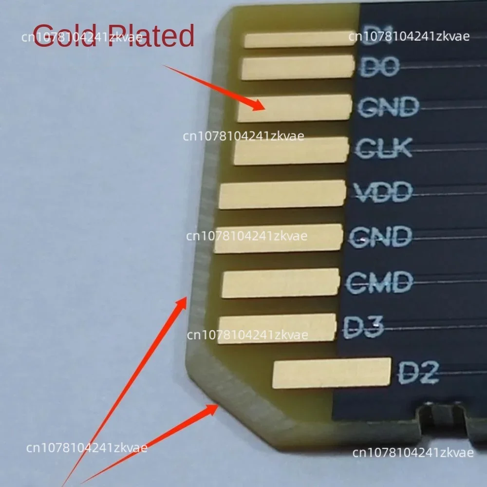 Scheda SD porta PCB Out Audio Host manutenzione localizzazione dati EMMC strumenti di lettura e scrittura