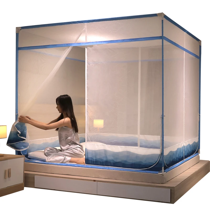

The latest feature of widely used household mosquito nets