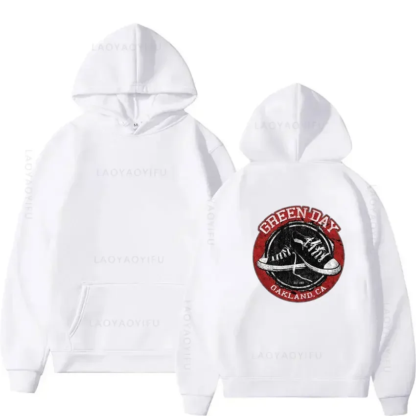 

Green Hoodie Day Essentials Hoodies New Sweatshirts Men's Clothing Y2k Autumn Hoody & Pullovers Hooded Sweatshirt Shirt Graphic