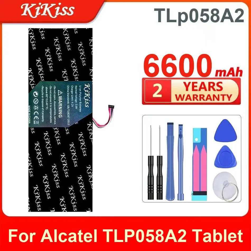 

Аккумулятор Kikiss Tlp058a2 6600 мАч для Alcatel TLP058A2