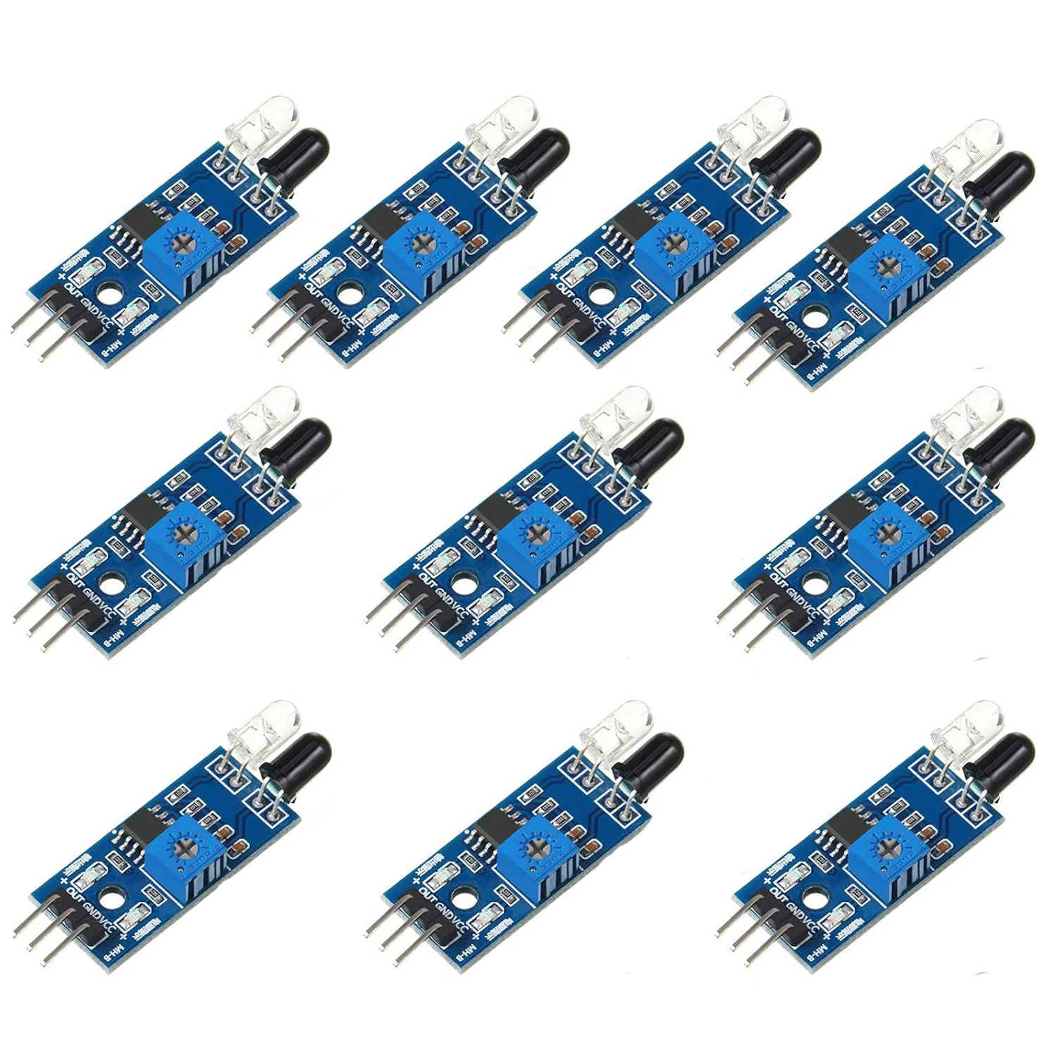 5/10pcs Reflection IR Obstacle avoidance Module Sensor infrared sensor for Aduino intelligent car robot Infrared