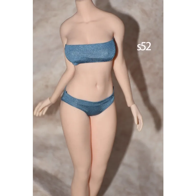 1/6 Scale Female Strapless Bra Underwear Tube Top Underpants Customized Clothes Model for 12'' TBL PH JIAOU Action Figure Body