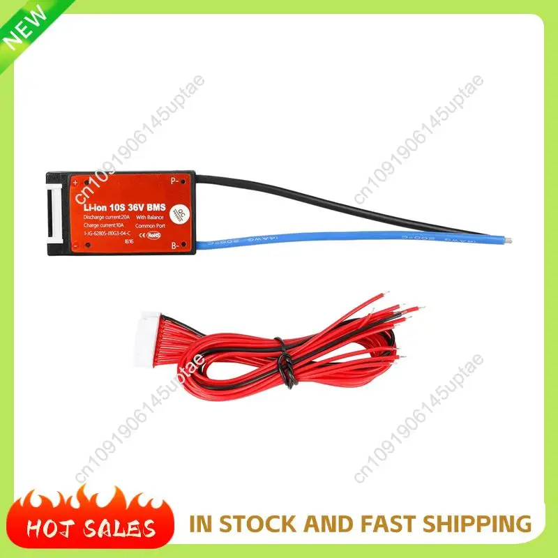

N88R Battery BMS Protection Board 10S 36V 20A Li- Battery Pack With Balance Function Used For Continuous