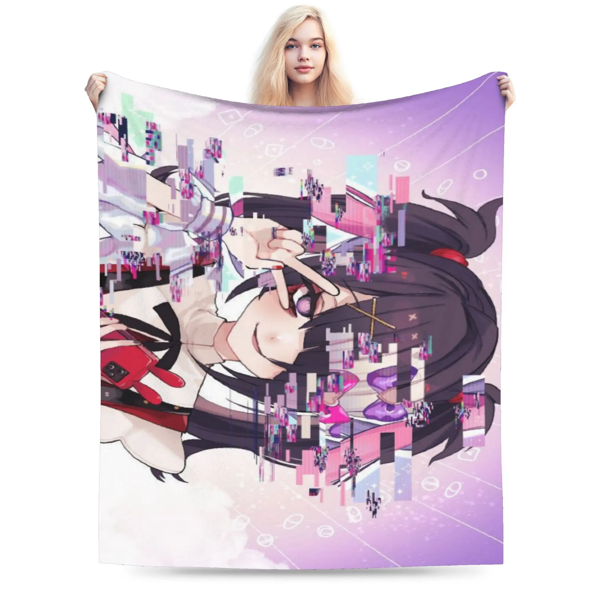 Needy Girl Streamer Overload Blanket Soft Flannel Comfortable Present  Throw Blankets Bedspread
