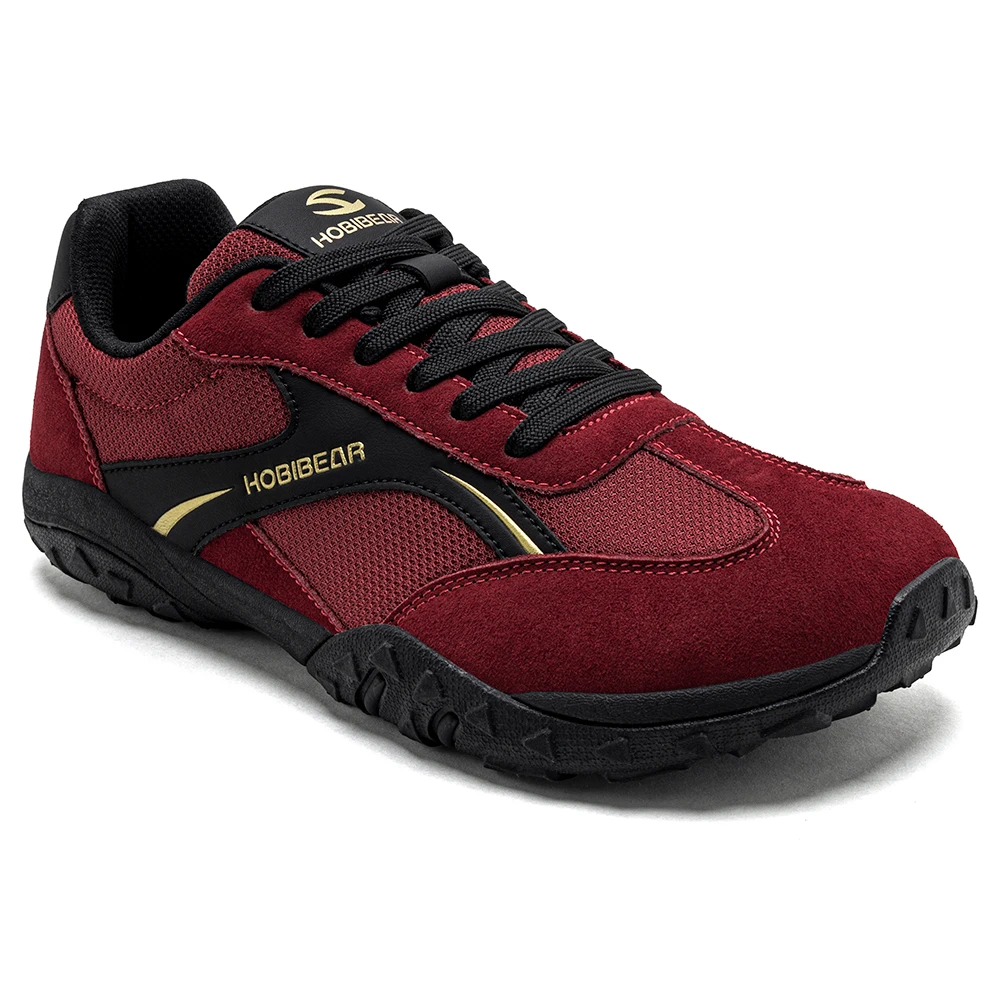 HOBIBEAR Wander-Sneaker mit breiter Passform, Unisex, für Outdoor-Reisen, Trailrunning, klassische Retro-Anti-Rutsch-Wanderschuhe – Detail 2