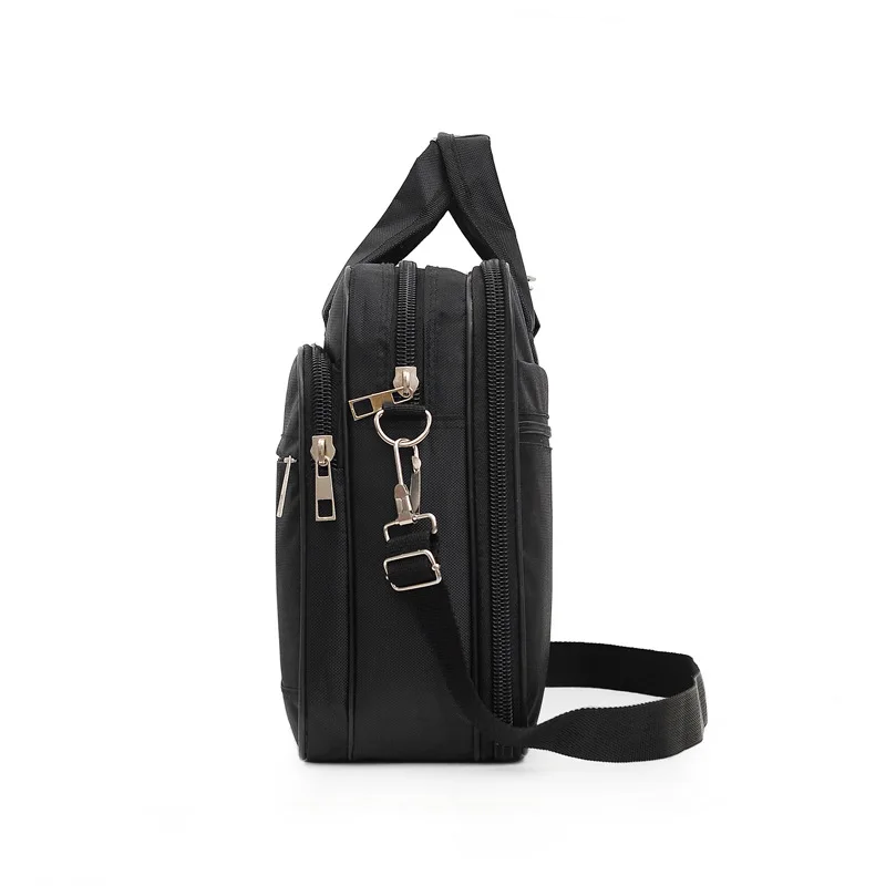 14 Inch Laptop Bag Business Portable Nylon Computer Handbags Laptop Shoulder Handbag Zipper Shoulder Simple Style