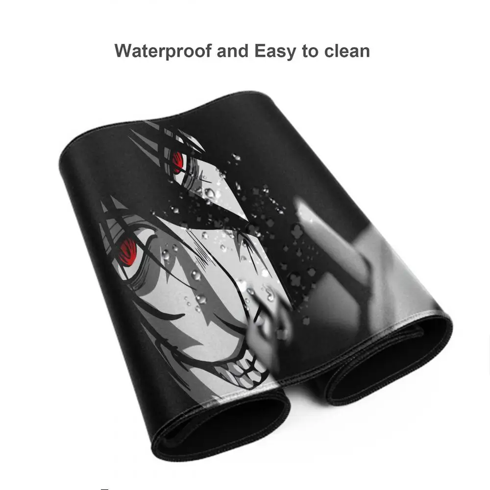 Anime Hellsing Alucard mouse pad XXL Gaming Accessories Office Gamer Keyboard Desk Mat Non-Slip Laptop Notebook rubber mousepad
