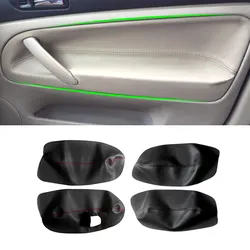 2pcs For VW Passat B5 1998 1999 2000 2001 2002 2003 2004 2005 Car Inner Door Panel Armrest Cover Protective Trim Accessories