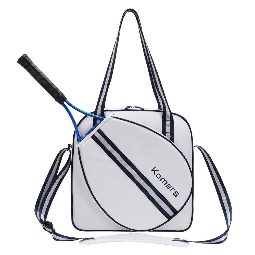 Outdoor Top Selling Women's Quilted Tennis Tote Bag Water-Resistant Portable and Waterproof Tennis Racket Shoulder Bag