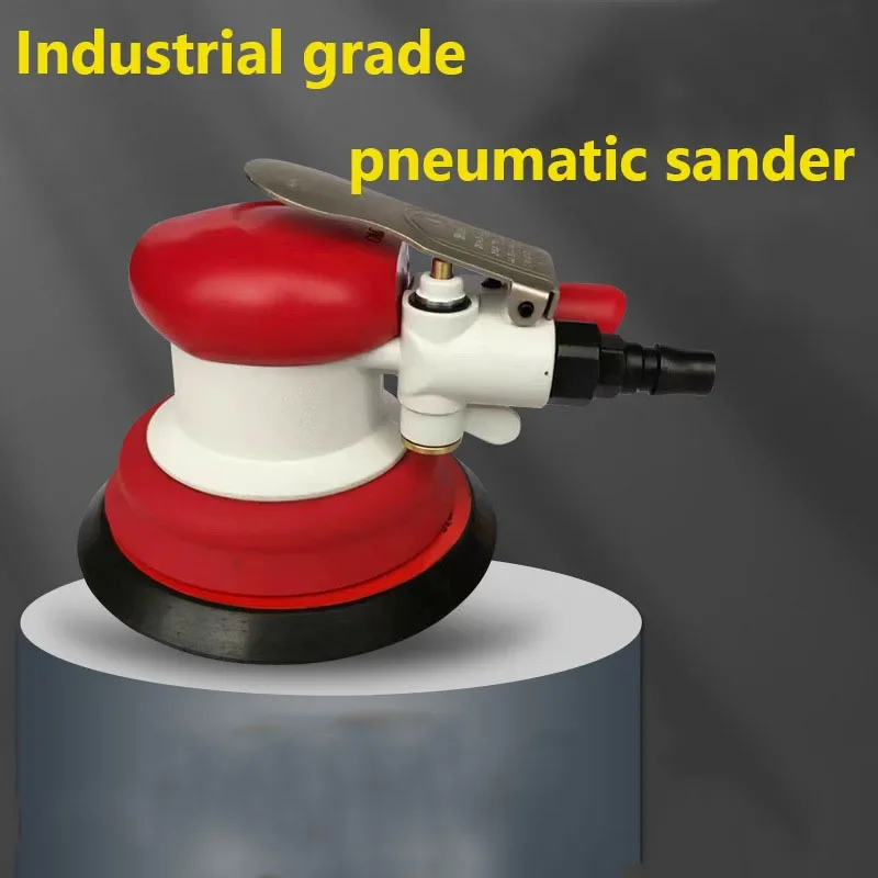 Potente máquina pulidora excéntrica neumática de alta velocidad de 13000RPM, pulidora de eliminación de cera y óxido de 5 pulgadas