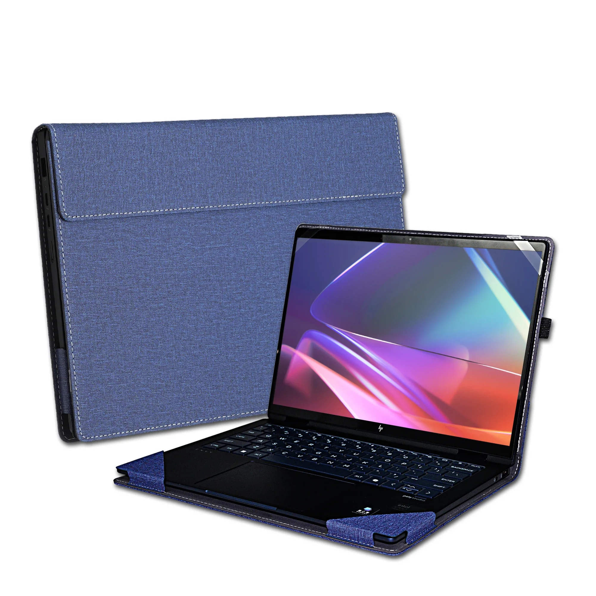 Imagem -02 - Capa Protetora para Laptop hp Estojo de Suporte Envy X360 14 a 24 14 a 14t-fc 14-fa 14z-fa 2024 em 1