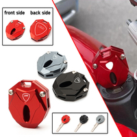 For DUCATI Streetfighter V4 SP V2 PANIGALE V2 V4 SP 2022 2023 2024 Key Case Cover Shell Keychain Keyring Motorcycle Accessories