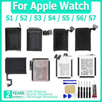 New Replacement Battery For Apple Watch Series SE 7 6 5 4 3 2 1 Bateria For IWatch S1 S2 S3 LTE S4 S5 S6 S7 38/40/41/42/44/45/4
