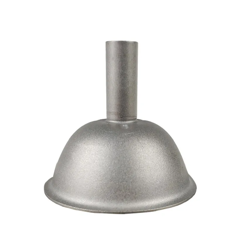 

1pcs Gray Titanium Funnel Mini Titanium Flask Funnel Outdoor Camping No Rust Small Wine Pot Funnel