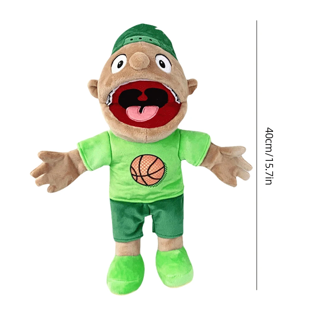 40 cm Jeffy Handpuppe Plüsch Kinder Weiche Puppe Talk Show Party Requisiten Weihnachten Puppe Plüsch Spielzeug Puppe Kinder Geburtstag geschenke