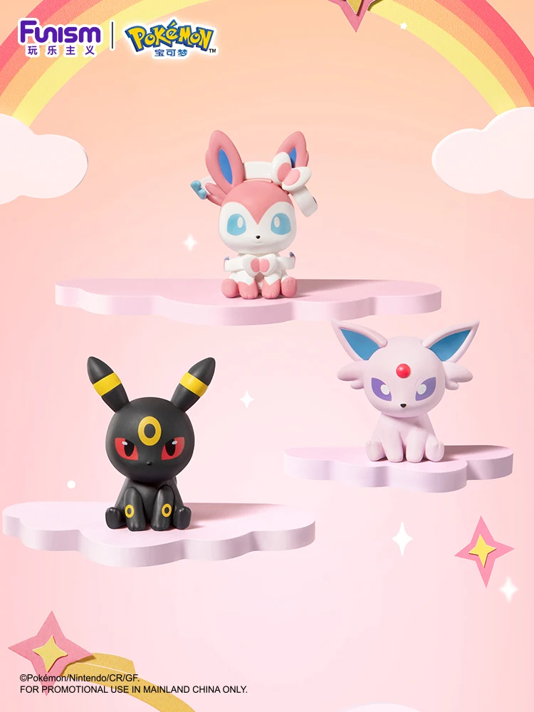 متوفر في المخزون FUNISM Pokemo PKM تمثال صغير عمل أرقام سيارة الحلي مكتب محطة العمل سطح المكتب جمع نموذج ألعاب أصلية هدية #3