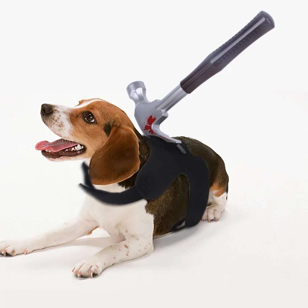 Funny Dog and Cat Cosplay Costume with Bloodstain Design description 5