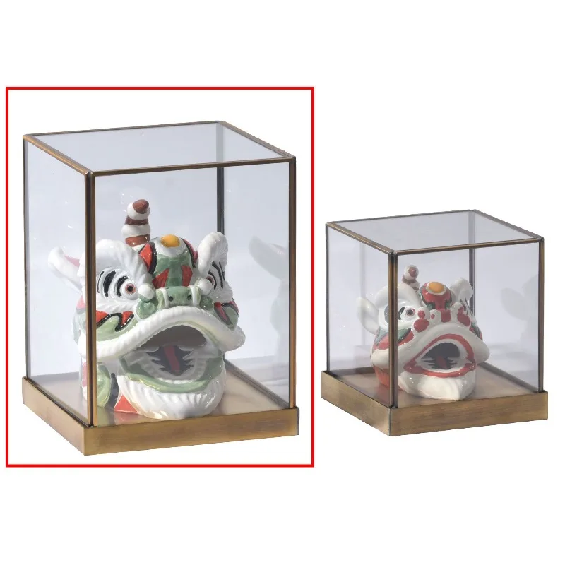 

New Chinese style, rockery resin model house, entrance decoration