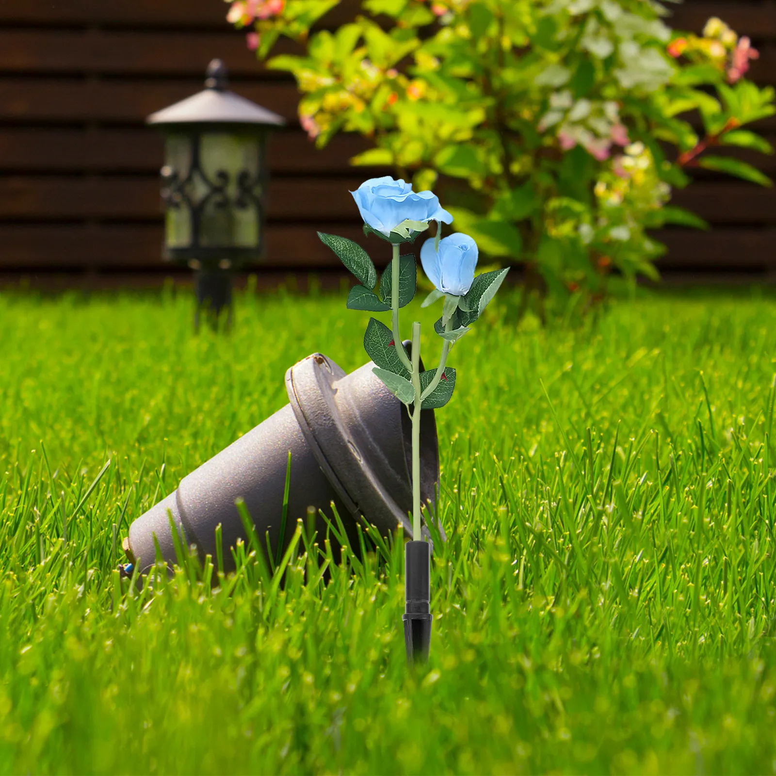 20Pcs Plastic Landscape Stakes for Solar Lights Replacement Ground Spikes Garden Outdoor Lamp Fixtures Rustproof Easy Install
