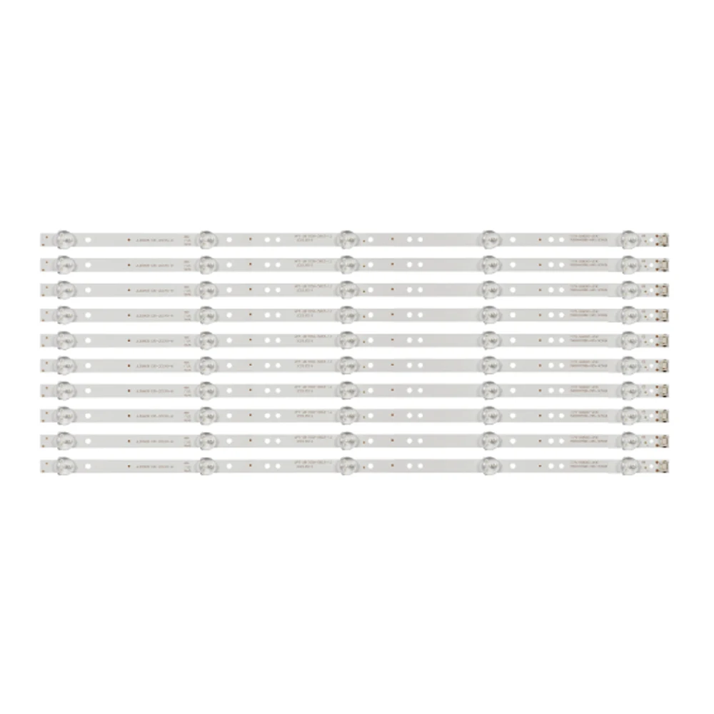 

10PCS LED Bar 5 Lamp For Skyworth 58"TV 58G2A 58G3 58K5D 58F55 58G2A300 JL.D58051330-202AS-M V580DJ4-MD1 APT-LB17038-58G3-1.2