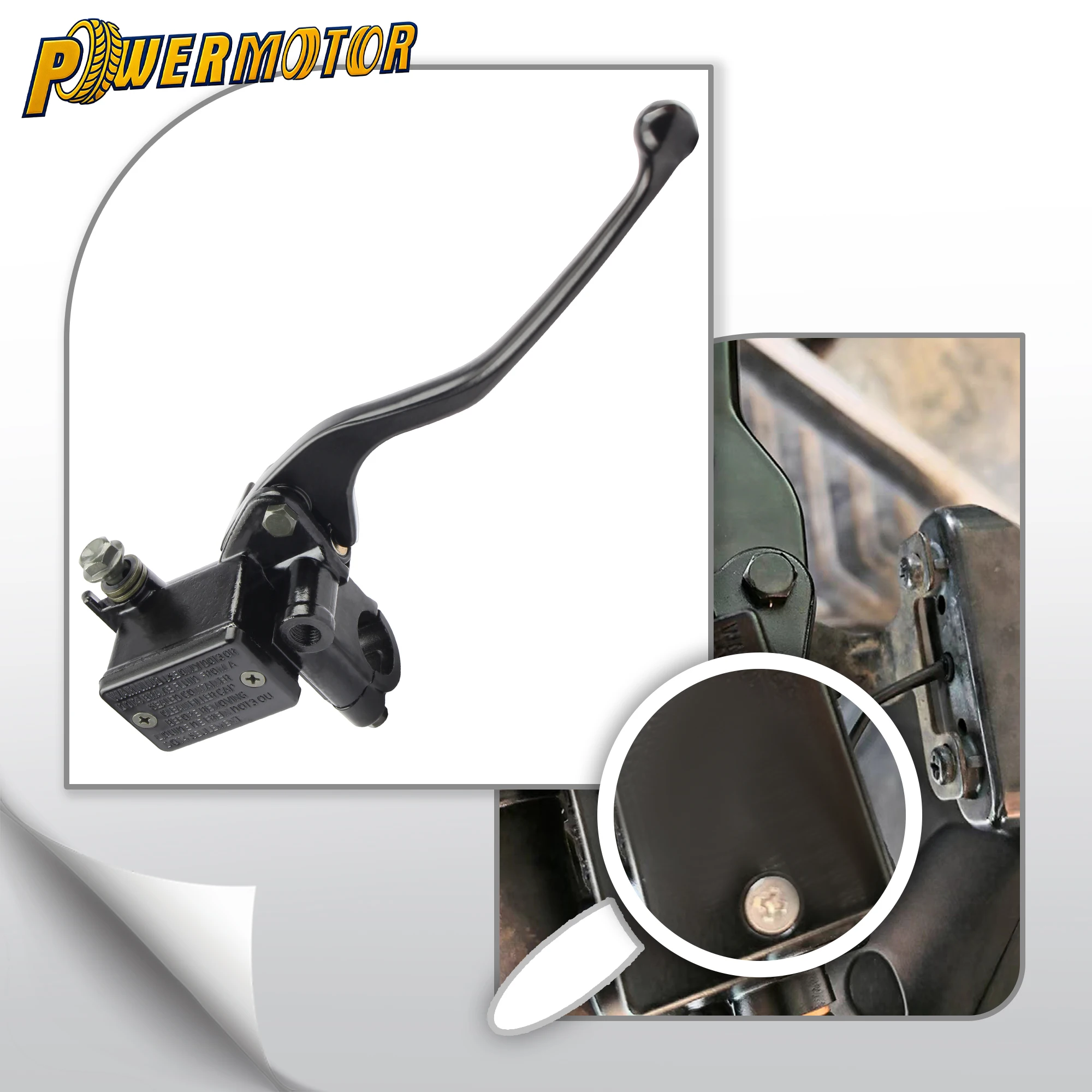 7/8 "22 مللي متر لهوندا TRX250 TRX300 الأيمن الجبهة دواسة فرامل أسطوانة رئيسية مضخة هيدروليكية رافعة ل TRX125-TRX420 ATV أجزاء