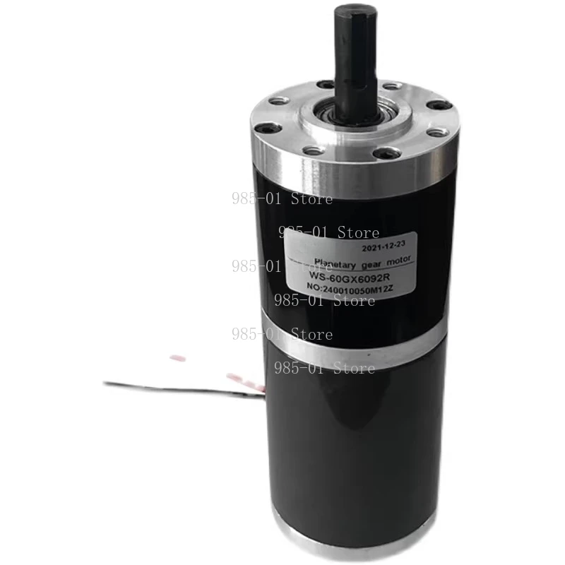 80W High Power High Torque DC Planetary Gear Motor 12V/24V Reversible Speed Adjustable Low Speed Motor