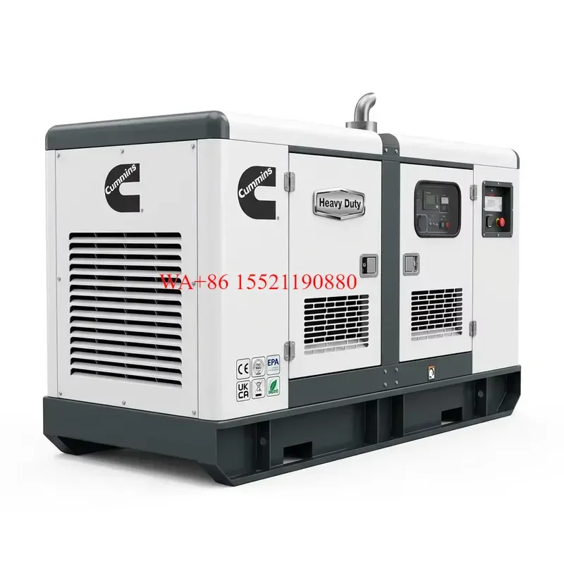WMWMNU for Cummins Silent Type Diesel Generator 20kw 50kw 70kw 100kw 110kv 150kw 160kw 100kva 480v Rated Voltage 60hz