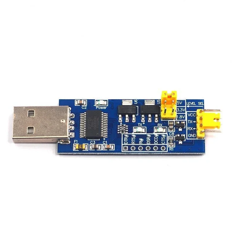 High Quality Serial Port Module 1PC USB To TTL Serial Port Board 5V 3.3V 1.8V Level Download The Burn Line