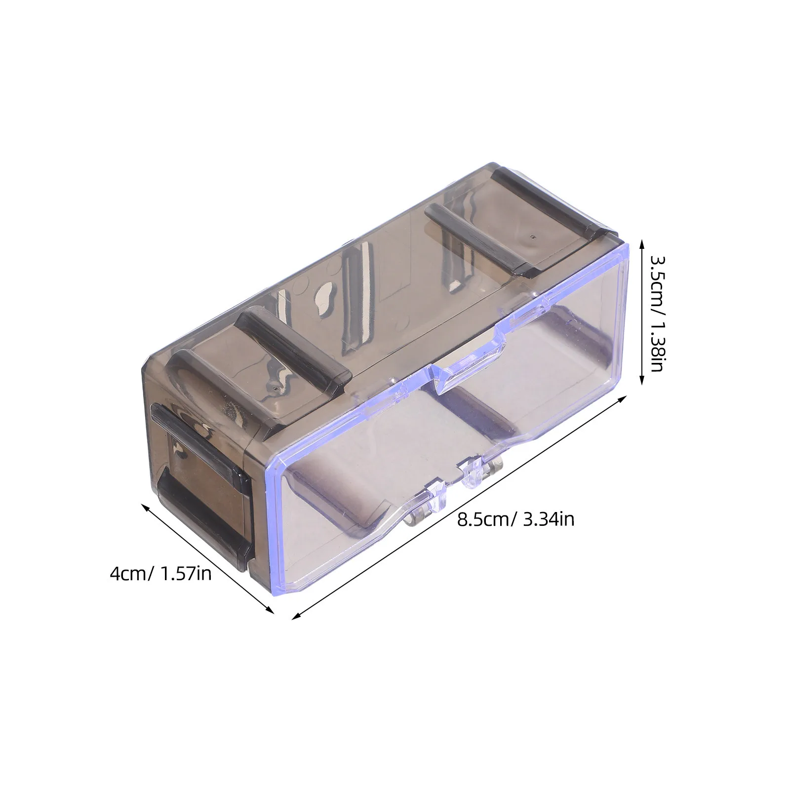 20 шт., компактный дизайн, прозрачный чехол для миниатюрных автомобилей, идеальный органайзер для настольной полки, коллекционный дисплей, дисплей для коллекции автомобилей