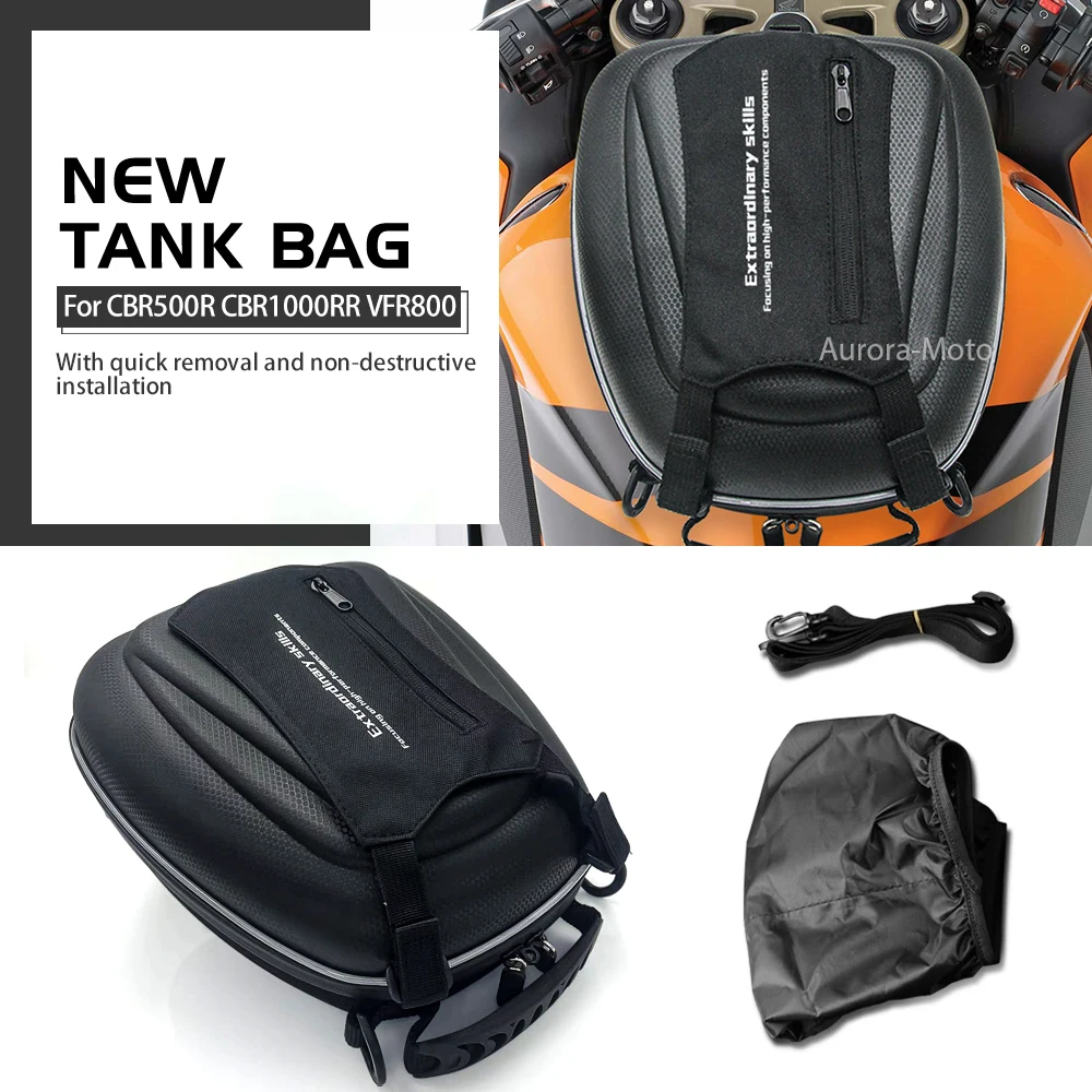 For Honda CBR500R CBR650F CBR1000RR R SP VFR800 VFR1200X Tank Bag Motorcycle Navigation Bags Waterproof Bag Tanklock Accessories