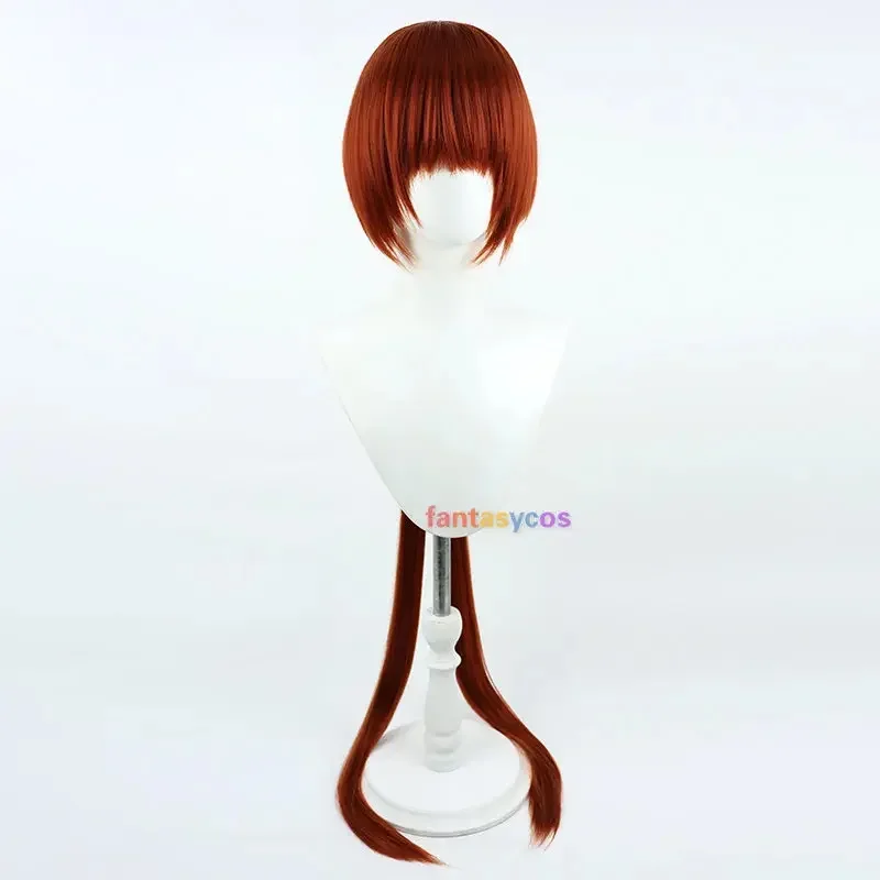 

NewGame FIGHTERS KOF Shermie Cosplay Wig Long Heat Resistant Hair Halloween Role Play Party Costume Wigs 120cm + Free Wig Cap202