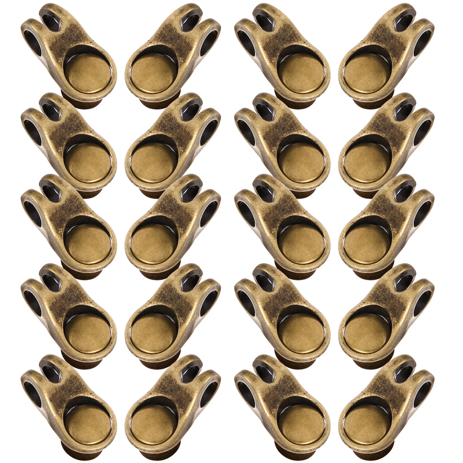 20 piezas hebillas de cordón de zapato, gancho de cordón de zapato de Metal para manualidades Diy, botas de escalada, suministros de reparación, conector de hebilla de zapatos de bota