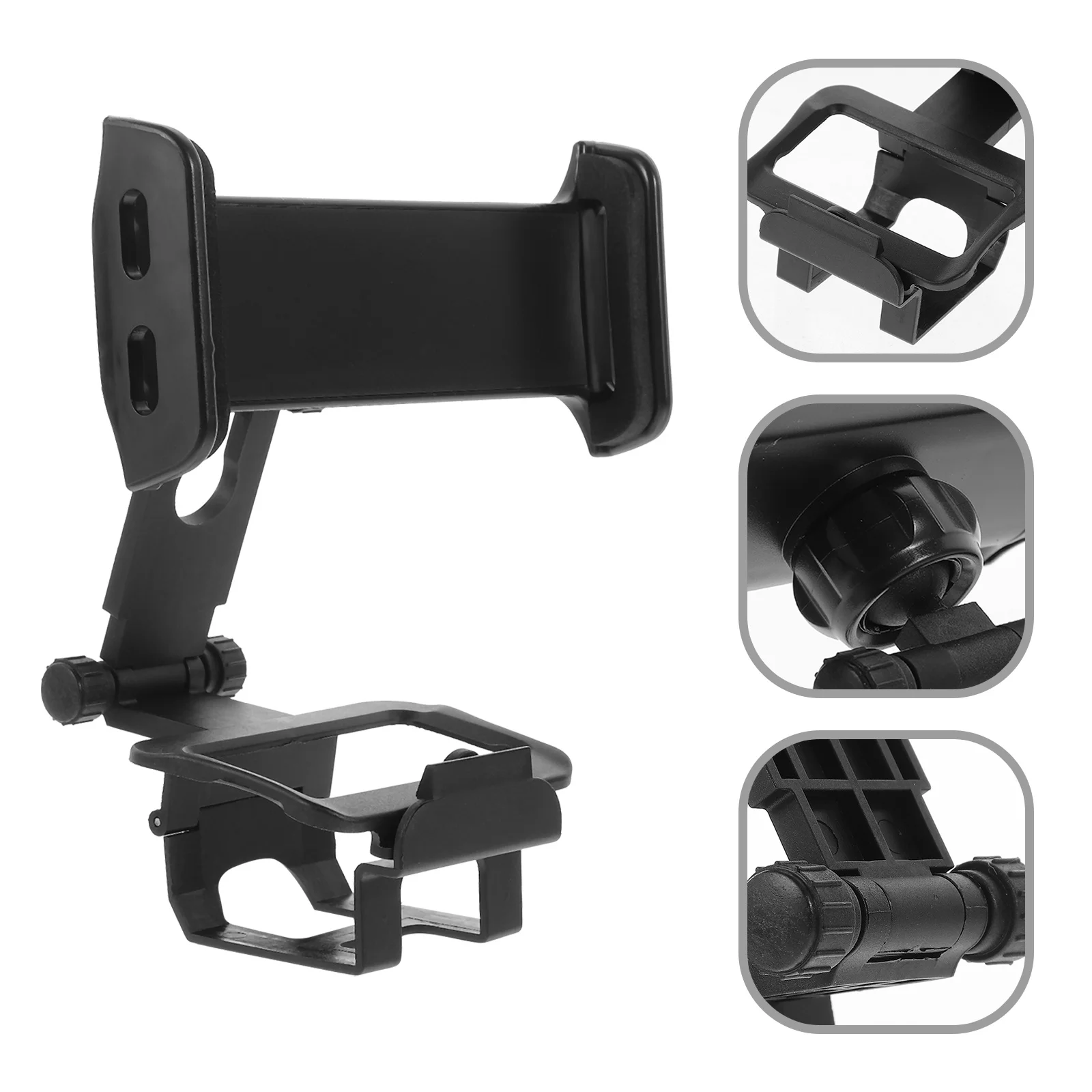 

Phone Tablet Bracket Holder Foldable Black 360 Degree Rotation Neck Strap Compatible for Mavic Pro Air Spark Remote Controller