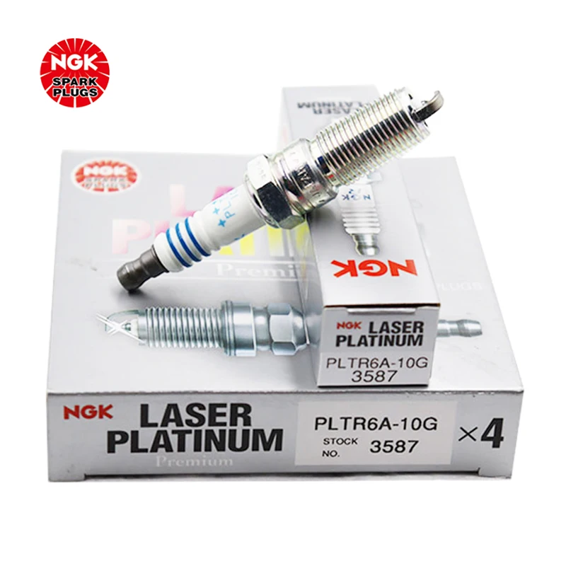 

NGK Platinum spark plug PLTR6A-10G 3587 is suitable for Buick LaCrosse, Saab 9-5, Malibu, Teana OE 1M50-12405-CA