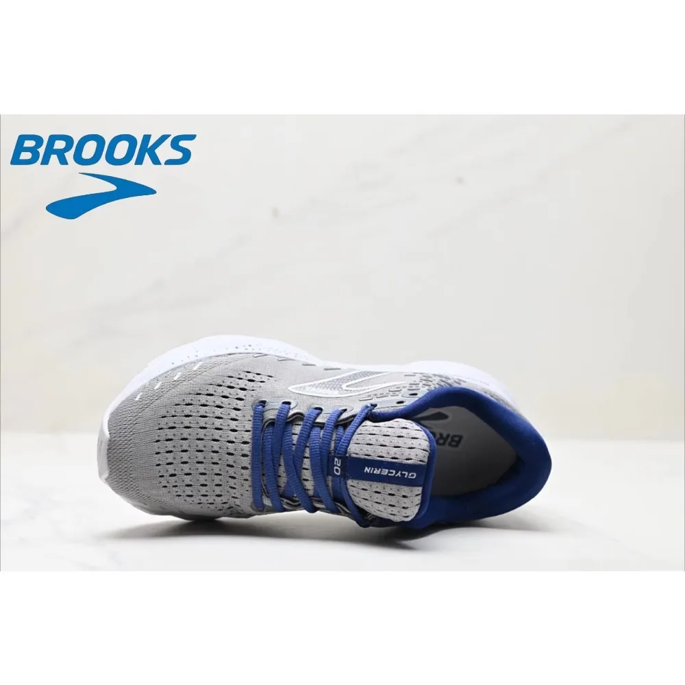 أحذية Brooks الرجالية Glycerin 20 للجري أحذية رياضية كاجوال تدعم أحذية التدريب الرياضية الخارجية للرجال