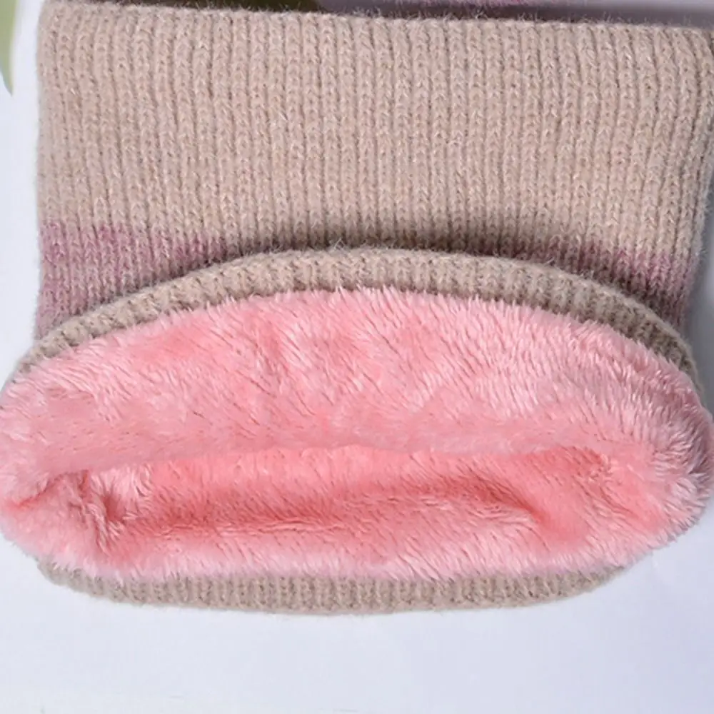 أزياء رشاقته لينة قبعة وشاح مجموعة يندبروف Coldproof الدافئة الرقبة أدفأ الصوف اصطف قبعة صغيرة للنساء