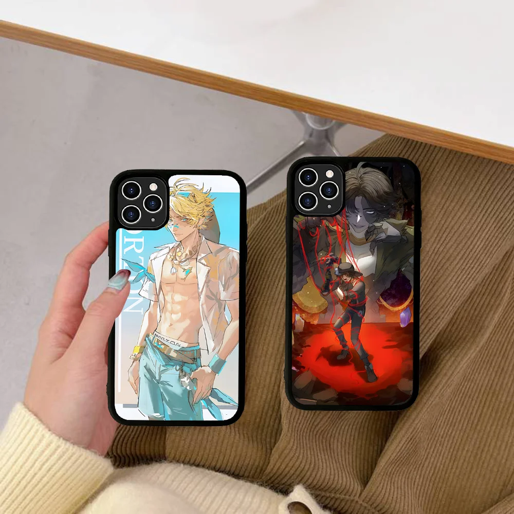 Identity V Game Phone Case Silicone PC+TPU For For IPhone 11 12 13 14 15 16 Plus Pro Max Cover